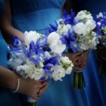 Beauty In Blue Iris Bouquet
