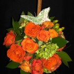 Vibrant Orange Rose Bouquet
