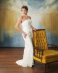 Column Wedding Gown