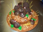 Horse Poop Grooms Cake