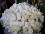 A glamerous Ivory wedding bouquet 