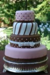 Trendy Wedding Cake