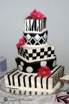 Funky Wedding Cake