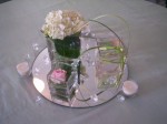 Mirror Underneath Centerpiece