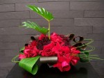 Contemporary Wedding Reception Centerpiece