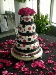 Polka Dot Wedding Cakes
