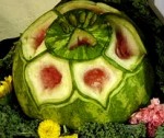 Carved Watermelon from Klassic Catering