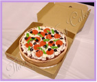 Pizza Groom's Cake