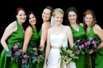 Emerald Green Bridesmaids Dresses