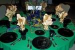 Mardi Gras Party Themed Table