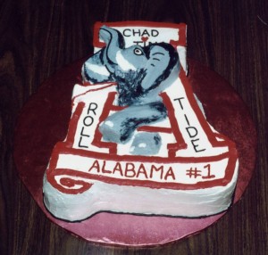 Alabama Grooms Cake
