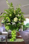 Bright Green Wedding Flowers