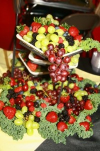 Assorted Fruit at a Brunch Buffet