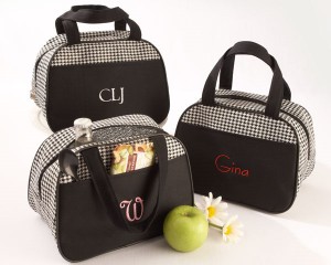 Bridesmaid Monogram Lunch Tote From Creative Wedding Favors