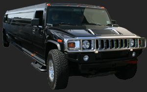 Black Stretched Hummer