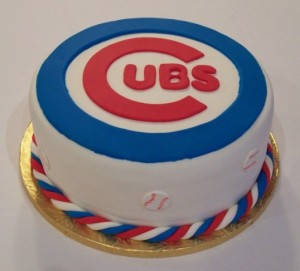 Cubs Sports Cake