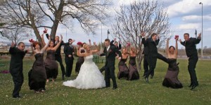 Fun Bridal Party Photo