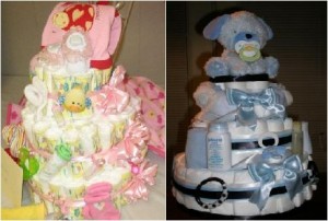 Absolutely Darling Diaper Cakes