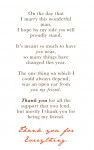Bridesmaid Poem