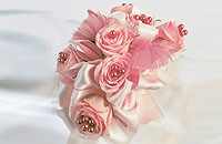 Beautiful Pink Bridal Bouquet