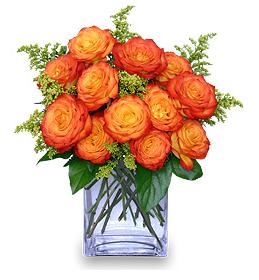 Orange Floral Arrangement