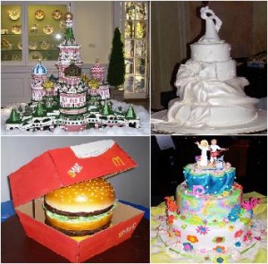 Themed Wedding Cakes & Groom's Cakes
