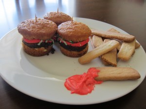 Hamburger Cupcakes