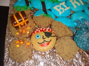 Pirate Cupcakes For Pirate Day