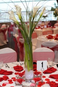 Calla Reception Centerpiece