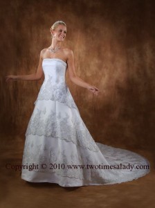 Strapless Wedding Gown