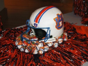 Football Helmet Cake