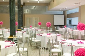 Pink Wedding Reception