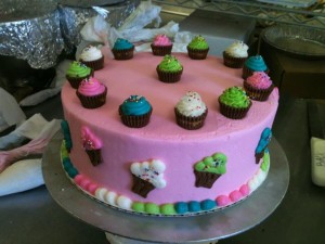 Cupcake Party Cake