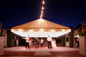 Outdoor Wedding Reception