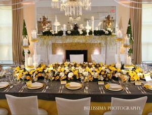 Yellow Event Decor