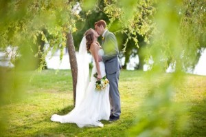 gorgeous wedding portrait