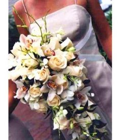 Cascading Wedding Bouquet