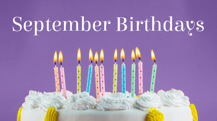 September Birthdays 2019