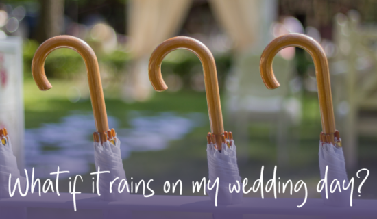 What if it rains on my wedding day?