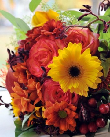 Autumn Wedding Bouquet