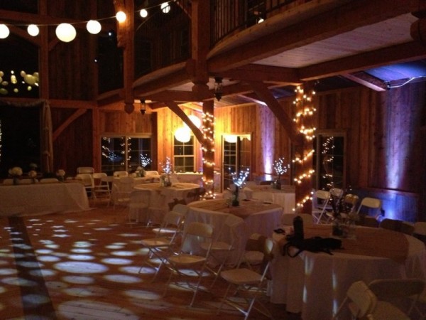 Night Wedding Lighting