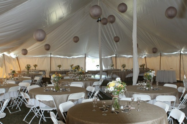 Beautiful Reception Tent