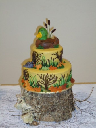 Duck Groom's Cake