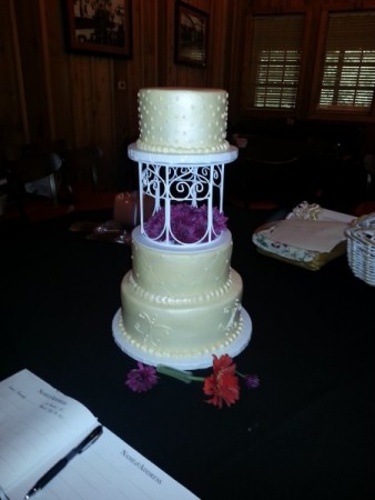 Gazebo Wedding Cake