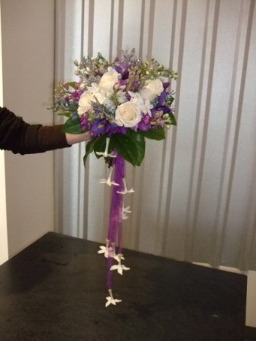 Long Tailed Bridal Bouquet
