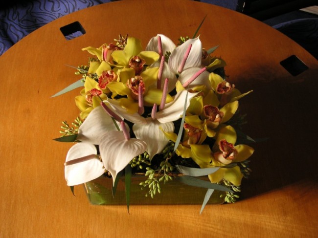 Centerpieces That Match The Bouquet