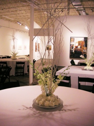 Art Gallery Floral Centerpieces