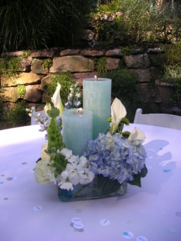 Another Softly Lit Centerpiece