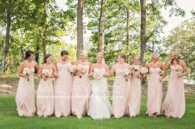 Bride & Bridesmaids Portrait