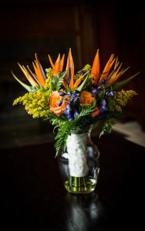 Bright & Colorful Wedding Bouquet